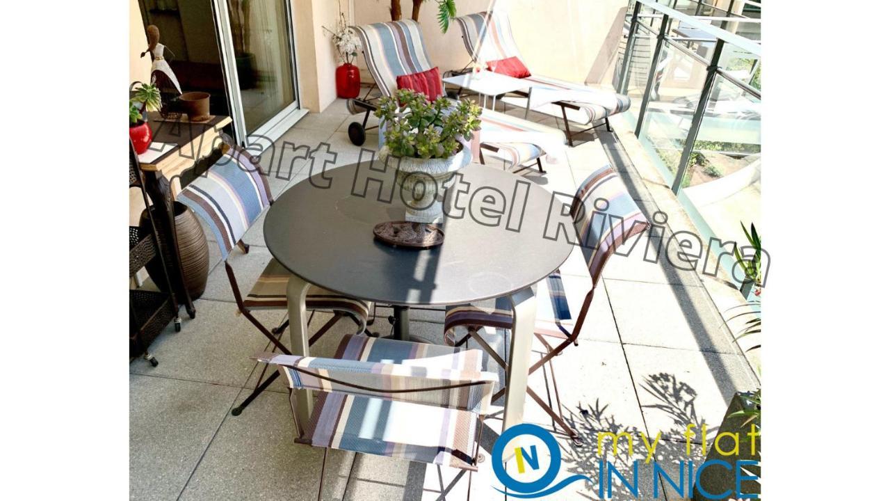 Aparthotel Riviera - Coeur Nice - Grand Superieur Studio Ac - Incroyable Terrasse - Garden View - Terrasse Jardin Pastorelli 1 Exterior foto